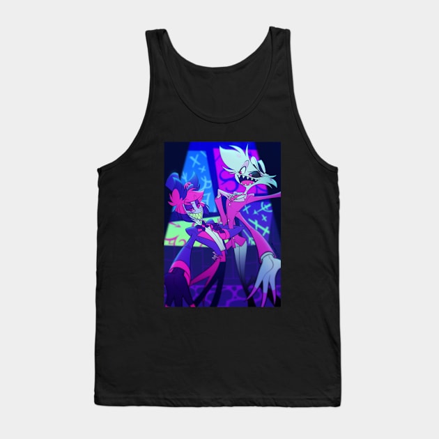 hazbin hotel alastor/angeldust Tank Top by quere